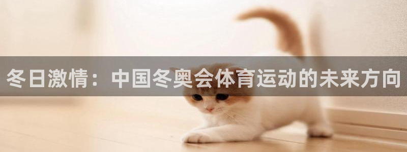意昂4在线开号：冬日激情：中国冬奥会体育运动的未来方向